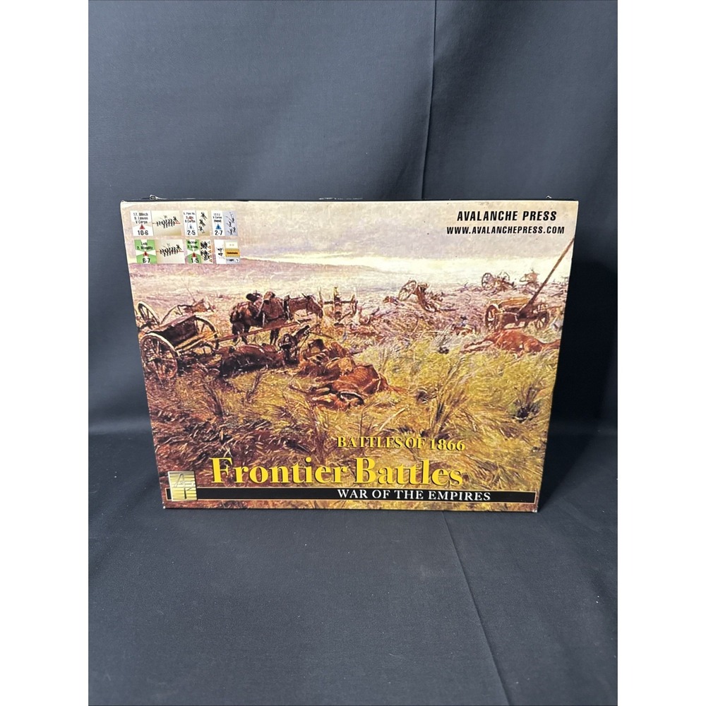 Avalanche Press: War of the Empires: Frontier Battles Battles of 1866 Unpunched